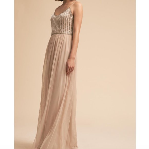 Anthropologie BHLDN Adrianna Papell Lauren Dress - Picture 1 of 4